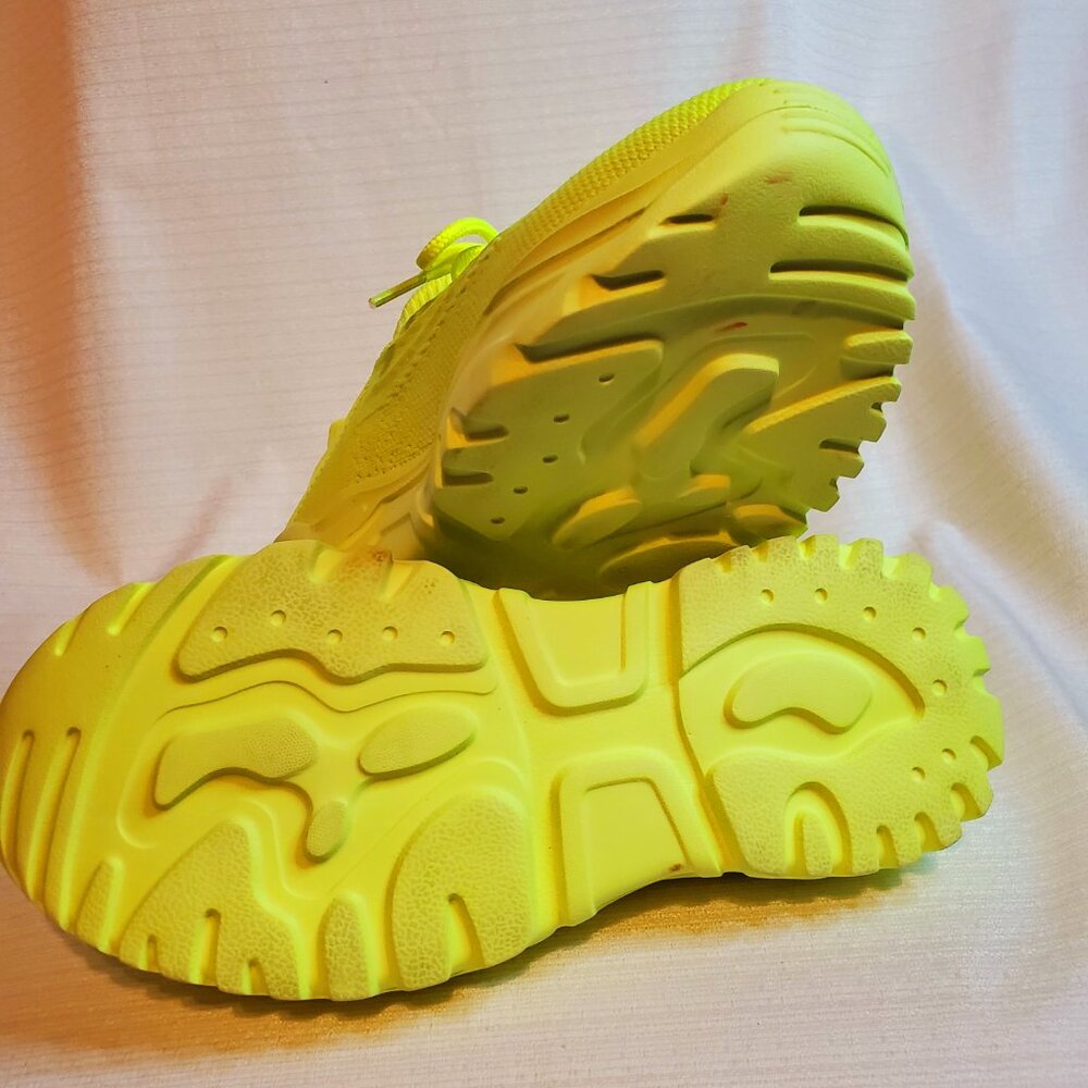 ESSENTIAL SNEAKERS -NEON YELLOW - Picture 6 of 9